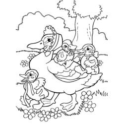 Dibujo Pollito (Animales) #15462 para imprimir y colorear