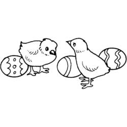 Dibujo para colorear: Polluelo (Animales) #15481 - Dibujos para Colorear e Imprimir Gratis