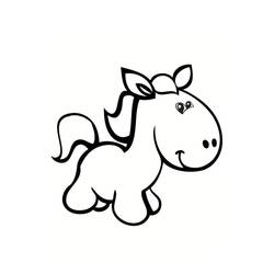 Dibujo Poni (Animales) #210326 para imprimir y colorear