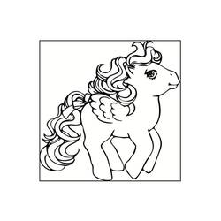 Dibujo Poni (Animales) #210328 para imprimir y colorear