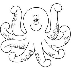 Dibujo Pulpo (Animales) #194469 para imprimir y colorear