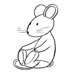 Dibujo para colorear: Rata (Animales) #15180 - Dibujos para Colorear e Imprimir Gratis