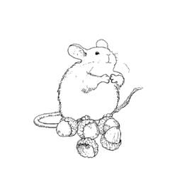 Dibujo para colorear: Ratón (Animales) #13948 - Dibujos para Colorear e Imprimir Gratis