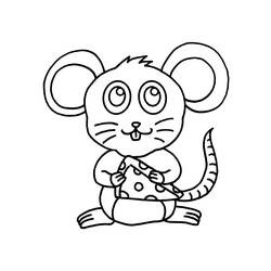 Dibujo para colorear: Ratón (Animales) #14066 - Dibujos para Colorear e Imprimir Gratis