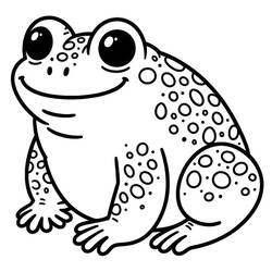 Dibujo Sapo (Animales) #218467 para imprimir y colorear