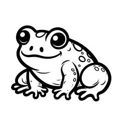Dibujo Sapo (Animales) #218494 para imprimir y colorear