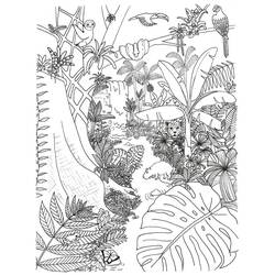 Dibujo Selva (Animales) #181015 para imprimir y colorear