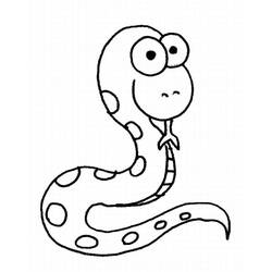 Dibujo para colorear: Serpiente (Animales) #14376 - Dibujos para Colorear e Imprimir Gratis