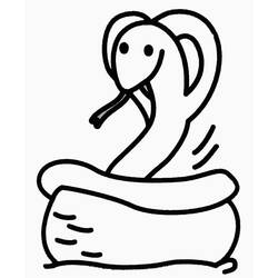 Dibujo para colorear: Serpiente (Animales) #14443 - Dibujos para Colorear e Imprimir Gratis
