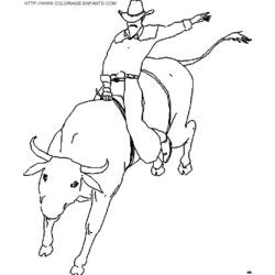 Dibujo para colorear: Toro (Animales) #13793 - Dibujos para Colorear e Imprimir Gratis
