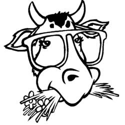 Dibujo para colorear: Toro (Animales) #13800 - Dibujos para Colorear e Imprimir Gratis