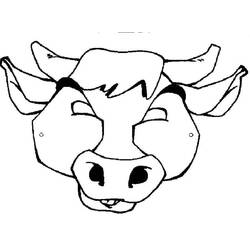 Dibujo para colorear: Toro (Animales) #13886 - Dibujos para Colorear e Imprimir Gratis