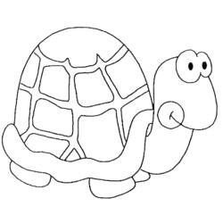 Dibujo para colorear: Tortuga (Animales) #13504 - Dibujos para Colorear e Imprimir Gratis