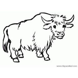 Dibujo para colorear: Vaca (Animales) #13332 - Dibujos para Colorear e Imprimir Gratis