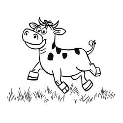 Dibujo Vaca (Animales) #217662 para imprimir y colorear