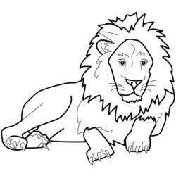 Dibujo para colorear: Zoo (Animales) #12679 - Dibujos para Colorear e Imprimir Gratis
