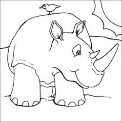 Dibujo para colorear: Zoo (Animales) #12748 - Dibujos para Colorear e Imprimir Gratis