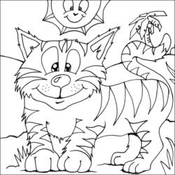 Dibujo para colorear: Zoo (Animales) #12895 - Dibujos para Colorear e Imprimir Gratis