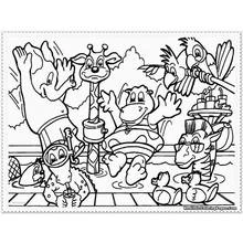 Dibujo para colorear: Zoológico (Animales) #12643 - Dibujos para Colorear e Imprimir Gratis