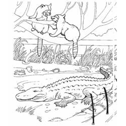 Dibujo para colorear: Zoológico (Animales) #12667 - Dibujos para Colorear e Imprimir Gratis