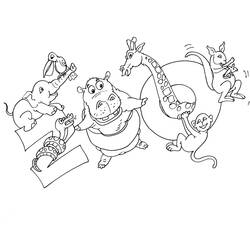 Dibujo para colorear: Zoológico (Animales) #12683 - Dibujos para Colorear e Imprimir Gratis