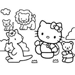 Dibujo para colorear: Zoológico (Animales) #12711 - Dibujos para Colorear e Imprimir Gratis