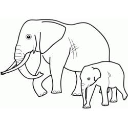 Dibujo para colorear: Zoológico (Animales) #12728 - Dibujos para Colorear e Imprimir Gratis