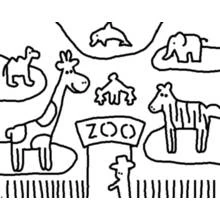 Dibujo para colorear: Zoológico (Animales) #12734 - Dibujos para Colorear e Imprimir Gratis