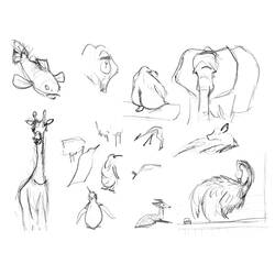 Dibujo para colorear: Zoológico (Animales) #12739 - Dibujos para Colorear e Imprimir Gratis