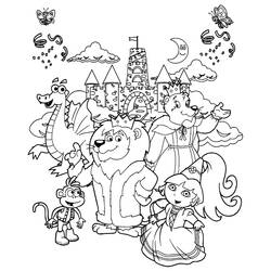 Dibujo para colorear: Zoológico (Animales) #12850 - Dibujos para Colorear e Imprimir Gratis