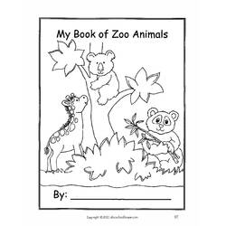 Dibujo para colorear: Zoológico (Animales) #12882 - Dibujos para Colorear e Imprimir Gratis