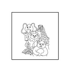 Dibujo para colorear: Zoológico (Animales) #12896 - Dibujos para Colorear e Imprimir Gratis