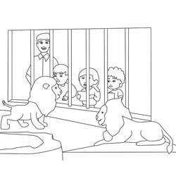 Dibujo Zoológico (Animales) #201729 para imprimir y colorear