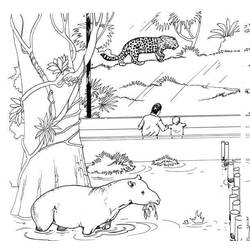 Dibujo Zoológico (Animales) #201739 para imprimir y colorear