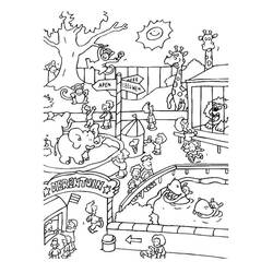 Dibujo Zoológico (Animales) #201753 para imprimir y colorear