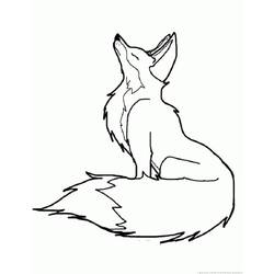 Dibujo Zorro (Animales) #179469 para imprimir y colorear