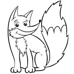 Dibujo Zorro (Animales) #179484 para imprimir y colorear