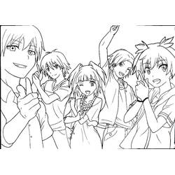 Dibujos para colorear: Assassination Classroom - Dibujos para Colorear e Imprimir Gratis