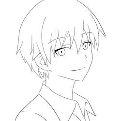 Dibujo para colorear: Assassination Classroom (Anime y Manga) #184468 - Dibujos para Colorear e Imprimir Gratis