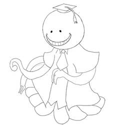 Dibujo para colorear: Assassination Classroom (Anime y Manga) #184476 - Dibujos para Colorear e Imprimir Gratis