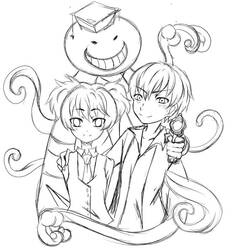 Dibujo para colorear: Assassination Classroom (Anime y Manga) #184478 - Dibujos para Colorear e Imprimir Gratis
