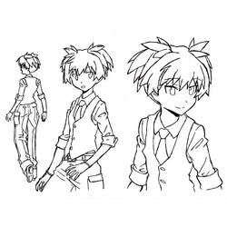 Dibujo para colorear: Assassination Classroom (Anime y Manga) #184487 - Dibujos para Colorear e Imprimir Gratis
