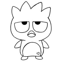 Dibujos para colorear: Badtz Maru - Dibujos para Colorear e Imprimir Gratis