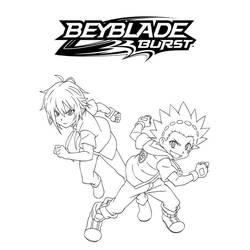 Dibujo Beyblade (Anime y Manga) #184955 para imprimir y colorear