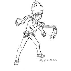 Dibujo para colorear: Beyblade (Anime y Manga) #46841 - Dibujos para Colorear e Imprimir Gratis