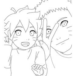 Dibujos para colorear: Boruto - Dibujos para Colorear e Imprimir Gratis