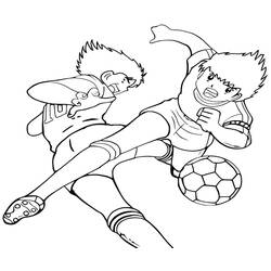 Dibujo para colorear: Captain Tsubasa (Anime y Manga) #188918 - Dibujos para Colorear e Imprimir Gratis