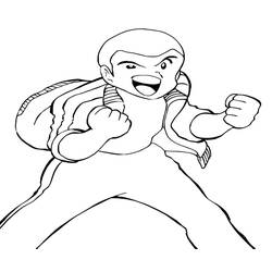 Dibujo para colorear: Captain Tsubasa (Anime y Manga) #188920 - Dibujos para Colorear e Imprimir Gratis