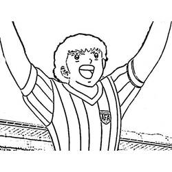 Dibujo para colorear: Captain Tsubasa (Anime y Manga) #188924 - Dibujos para Colorear e Imprimir Gratis