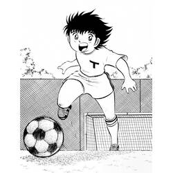 Dibujo para colorear: Captain Tsubasa (Anime y Manga) #188926 - Dibujos para Colorear e Imprimir Gratis
